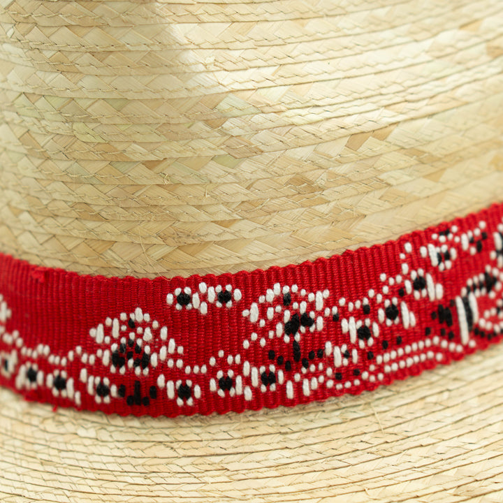 Red Bandana Palm Hat