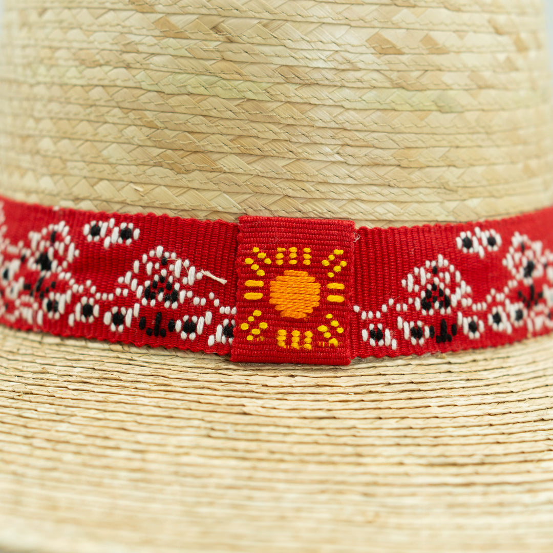 Red Bandana Palm Hat