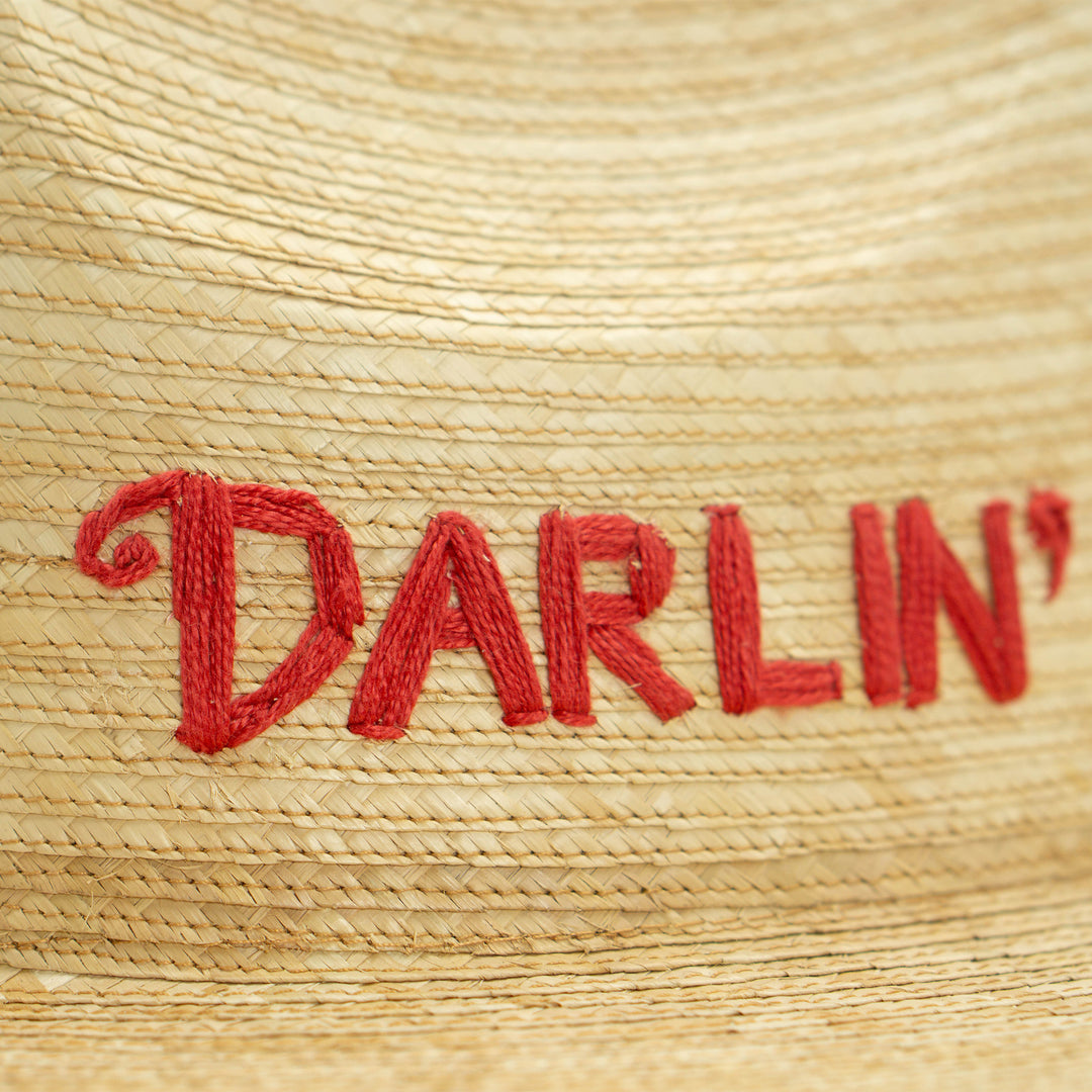 Darlin' Embroidered Palm Hat
