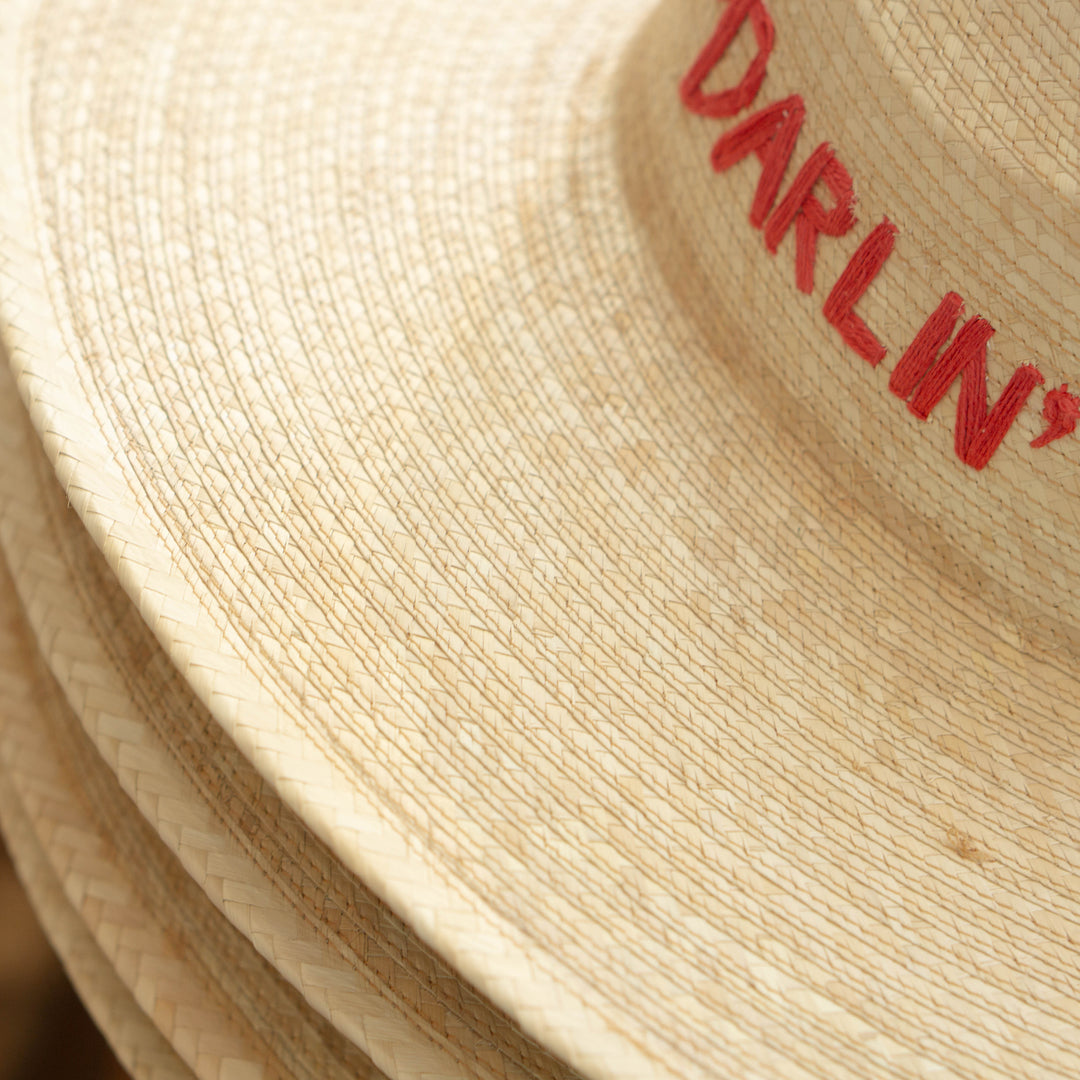 Darlin' Embroidered Palm Hat