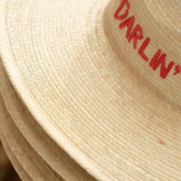 Darlin' Embroidered Palm Hat