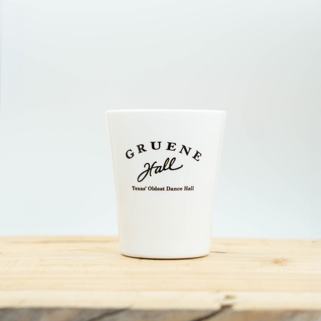 Gruene Hall Logo Symglass Rocks Glass 10oz.