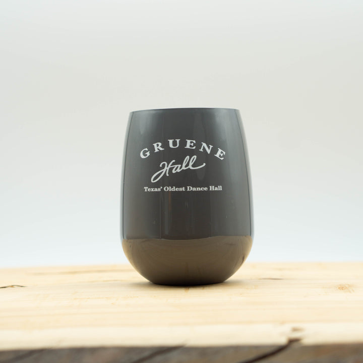 Gruene Hall Logo Symglass Wine Glass 12oz.
