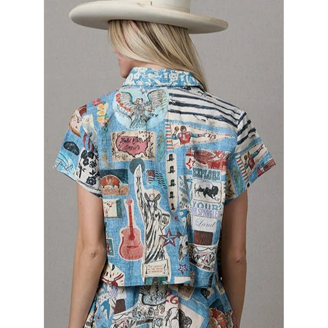 Sea to Shining Sea Shirt #T4205
