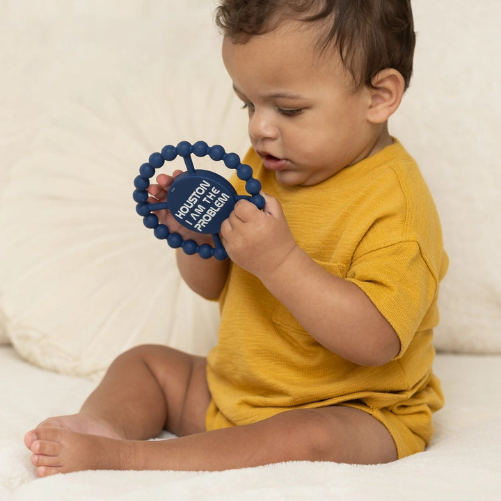 Houston I Am The Problem Happy Teether #TE233