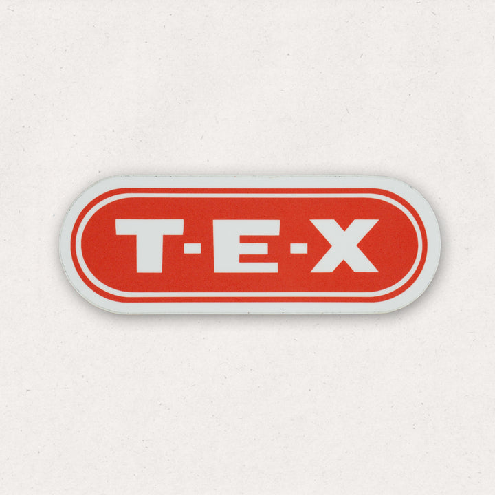 T-E-X Sticker