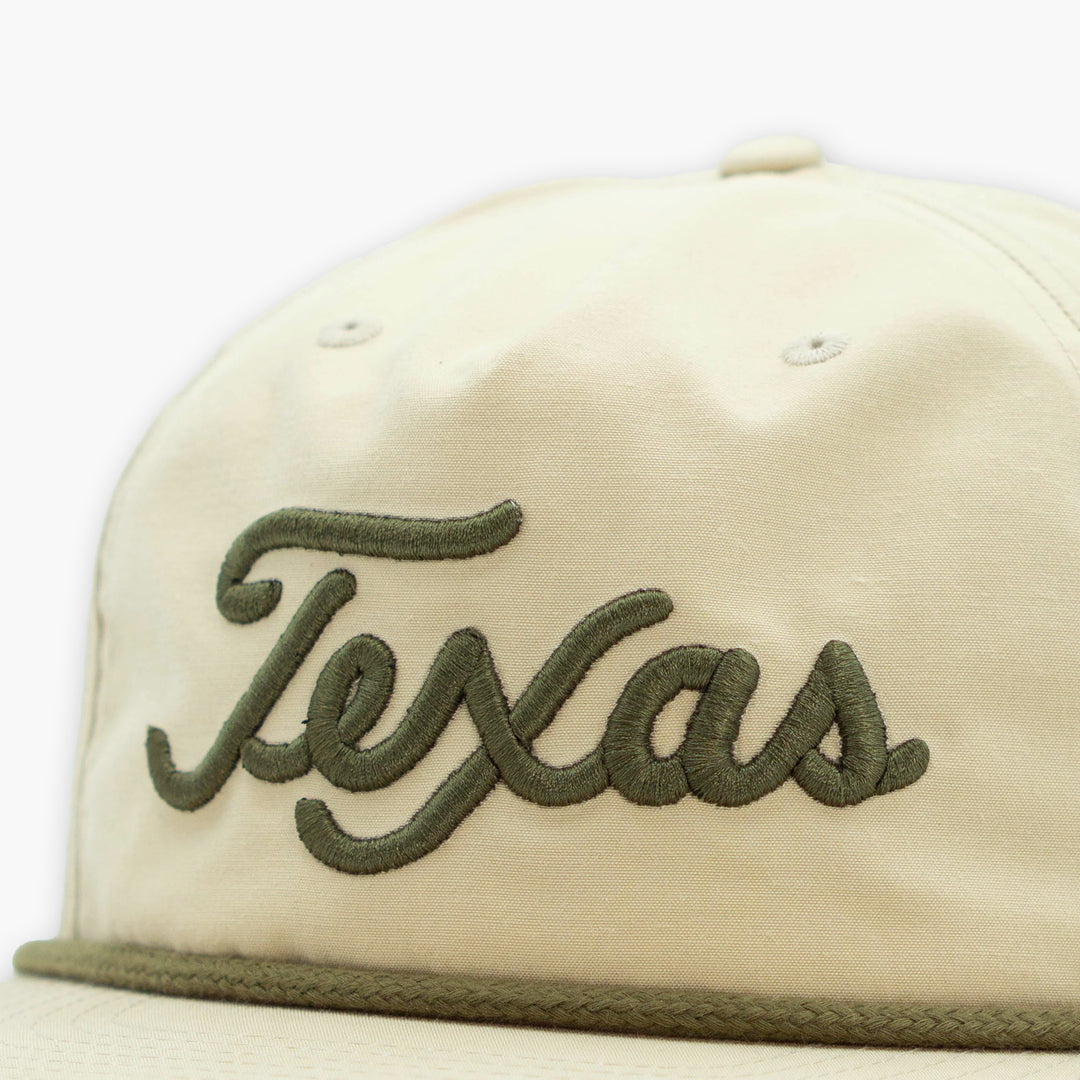 Texas Script Rope Cap
