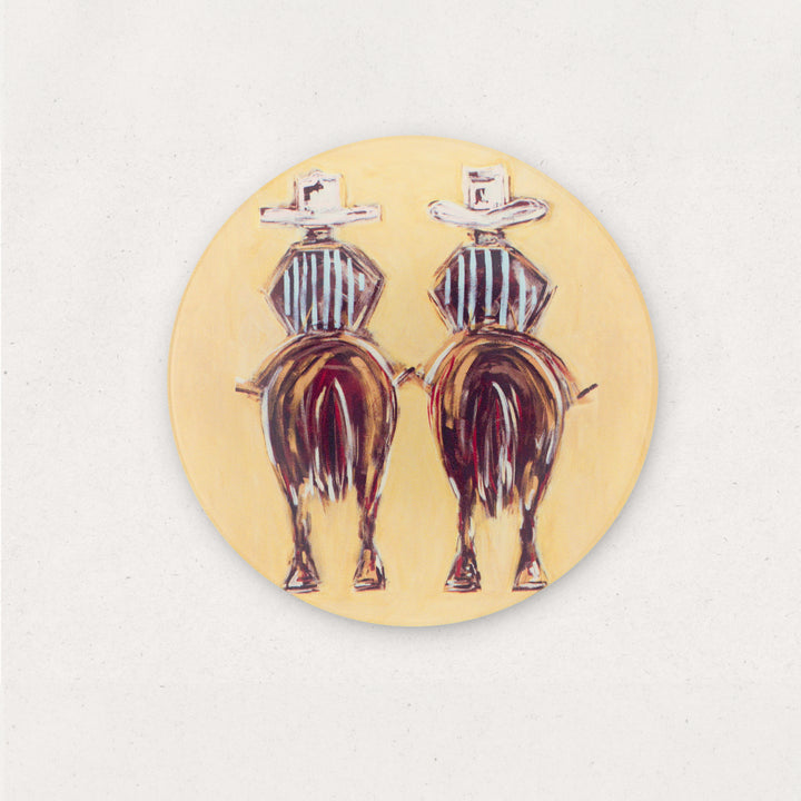 Western Acrylic Coaster