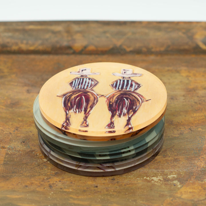 Western Acrylic Coaster