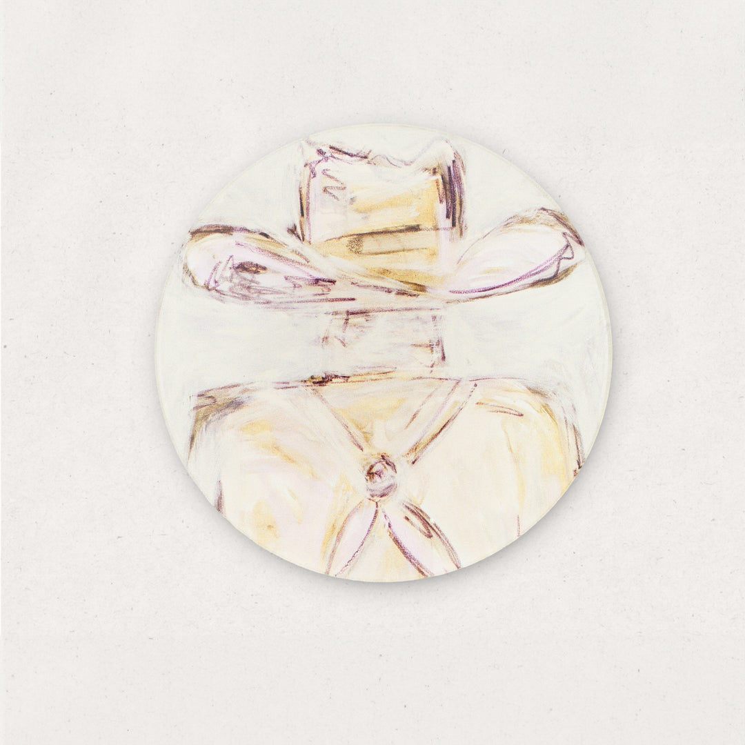 Western Acrylic Coaster