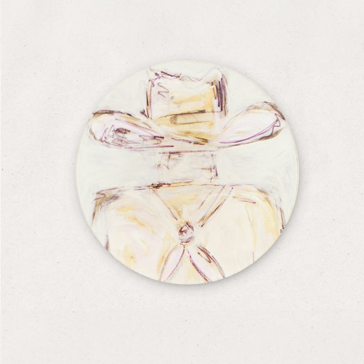 Western Acrylic Coaster