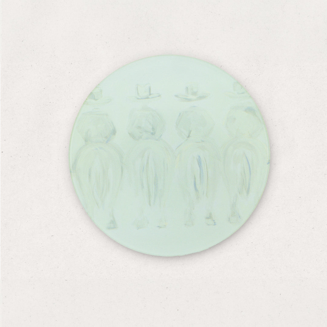 Western Acrylic Coaster
