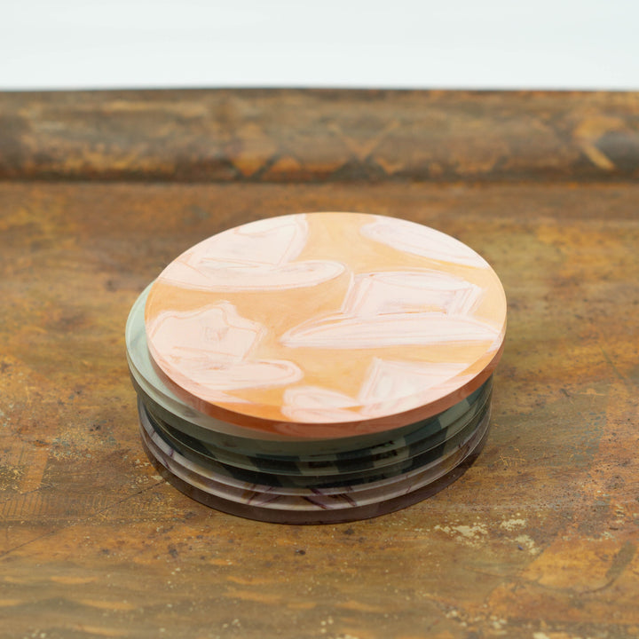 Western Acrylic Coaster