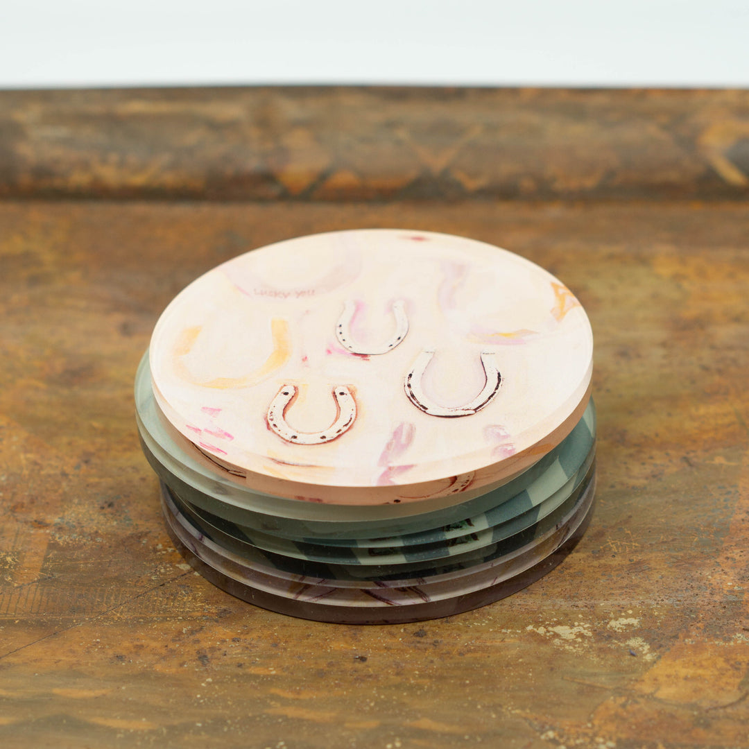 Western Acrylic Coaster