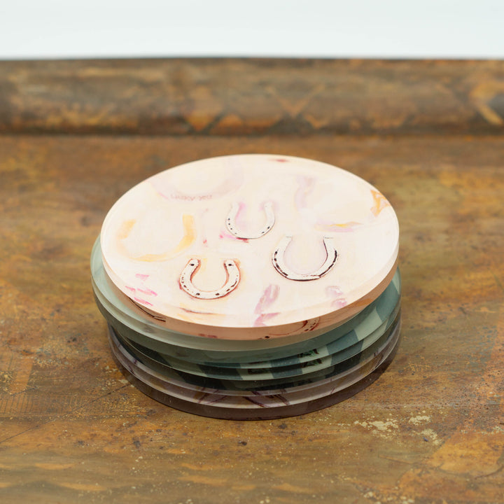 Western Acrylic Coaster