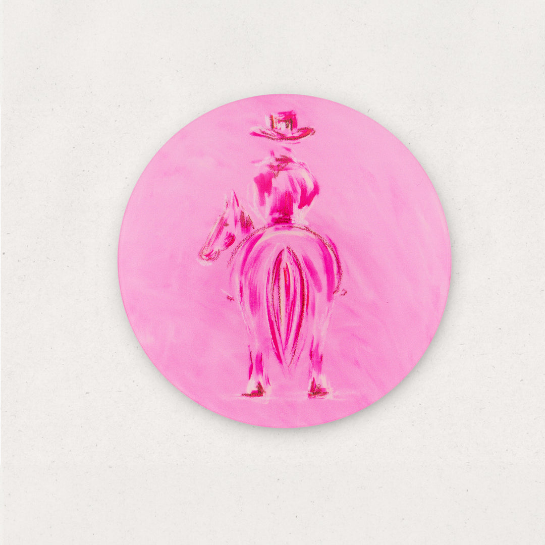 Western Acrylic Coaster