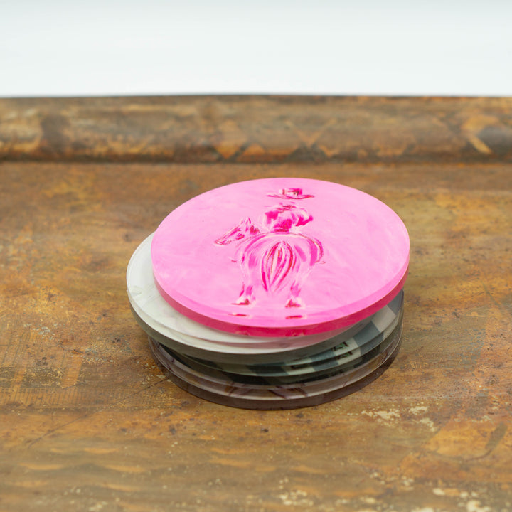 Western Acrylic Coaster