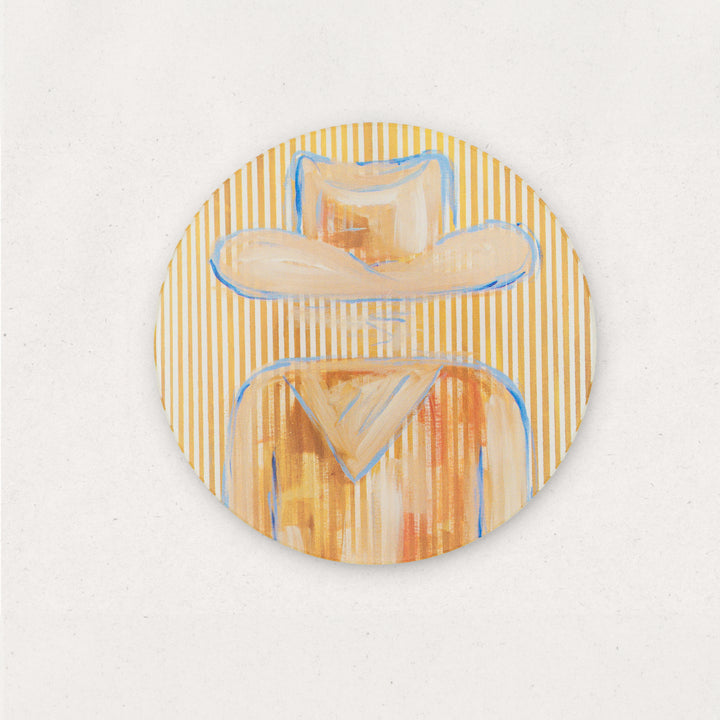 Western Acrylic Coaster