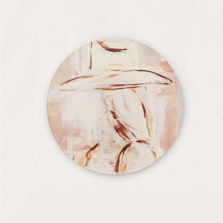 Western Acrylic Coaster