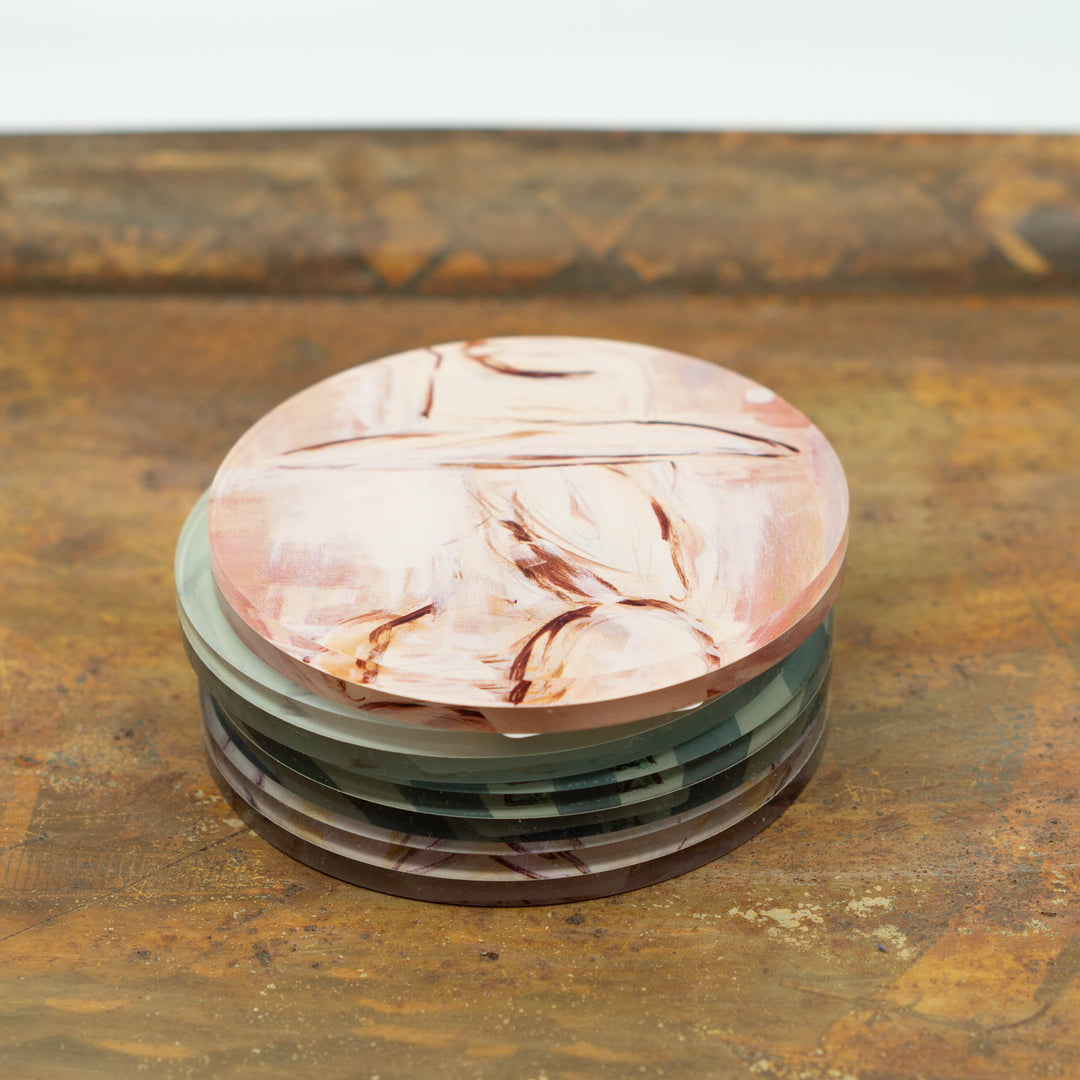Western Acrylic Coaster