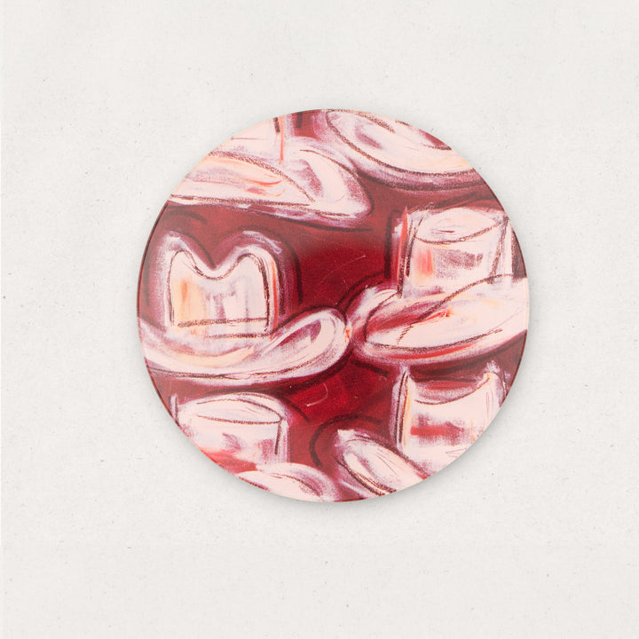 Western Acrylic Coaster
