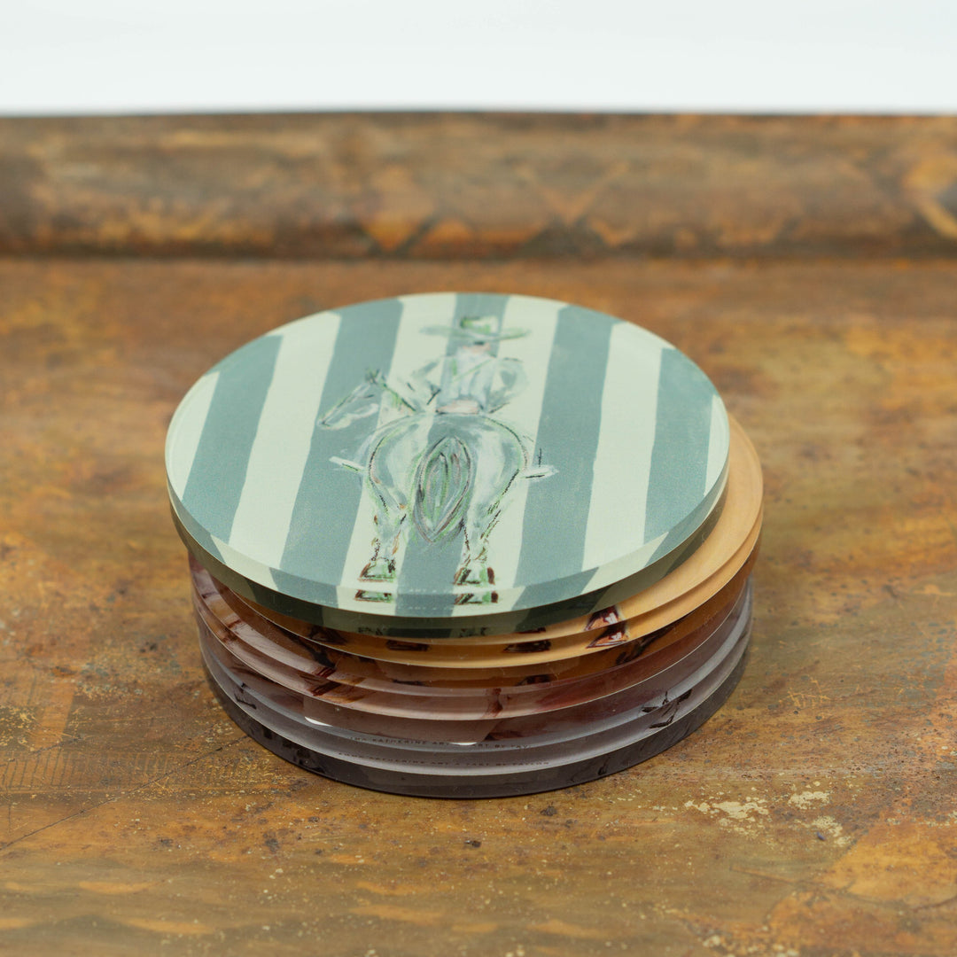 Western Acrylic Coaster