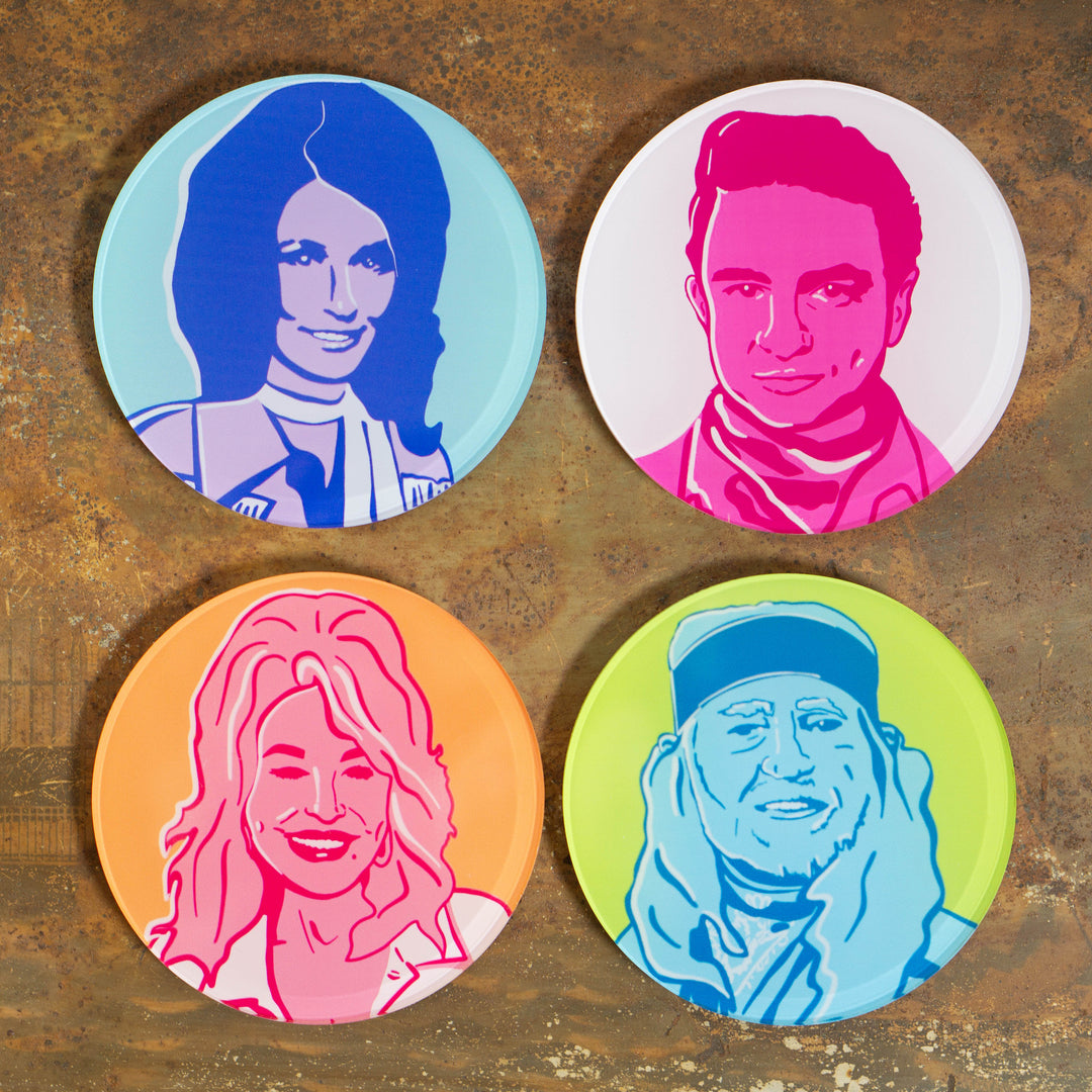 Country Legends Coaster Set