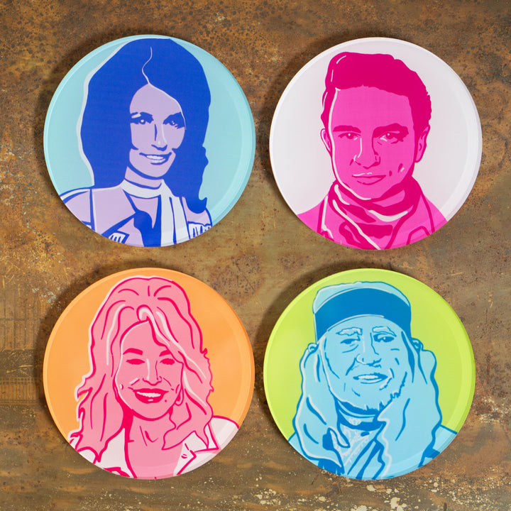 Country Legends Coaster Set