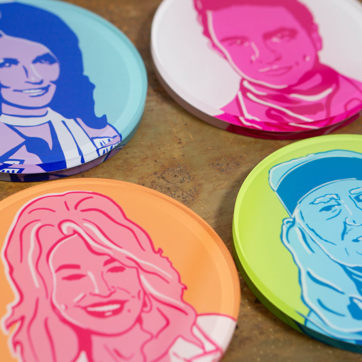 Country Legends Coaster Set