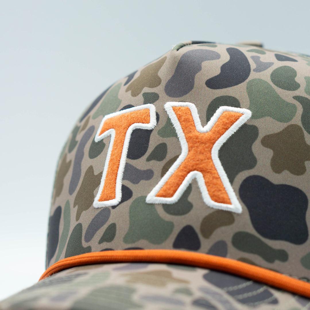 TX Camo Golf Cap