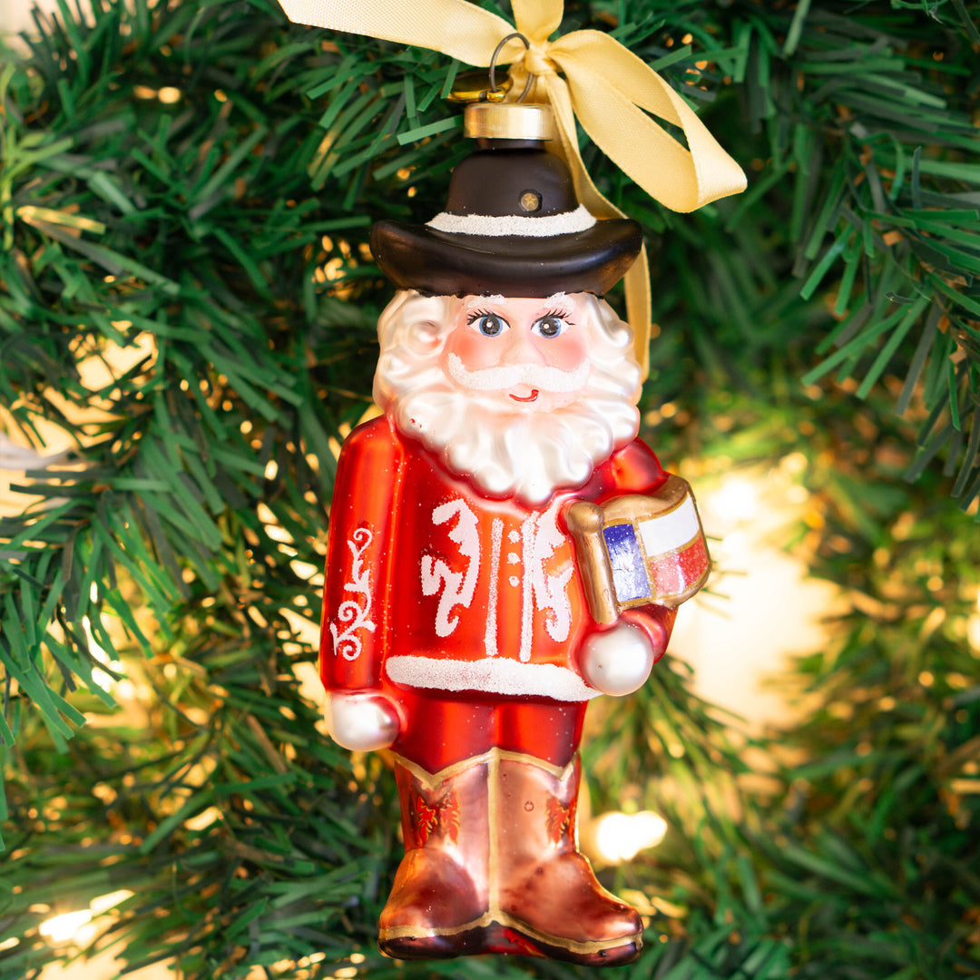 Cowboy Kringle Nutcracker Ornament