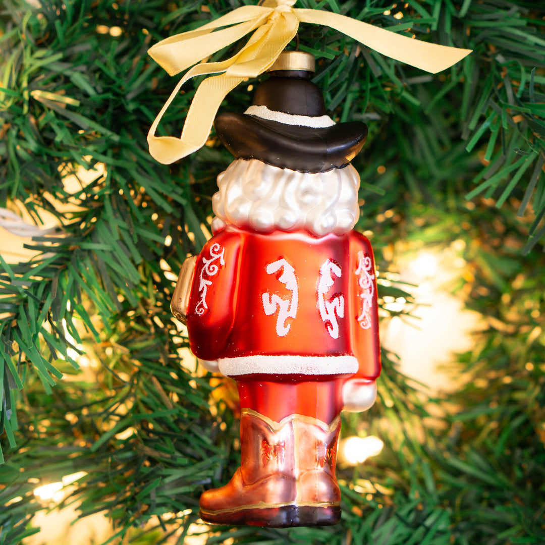 Cowboy Kringle Nutcracker Ornament