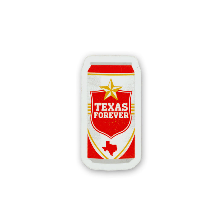 Texas Forever Can Sticker