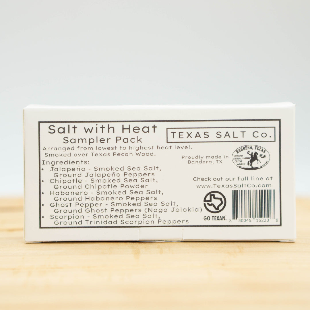 Smoked Spicy Salt Sampler Set