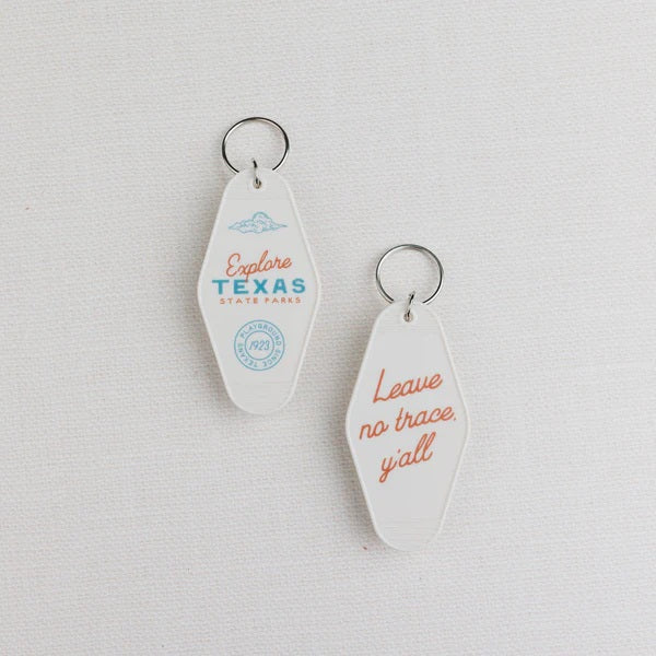 Texas State Parks Keychain