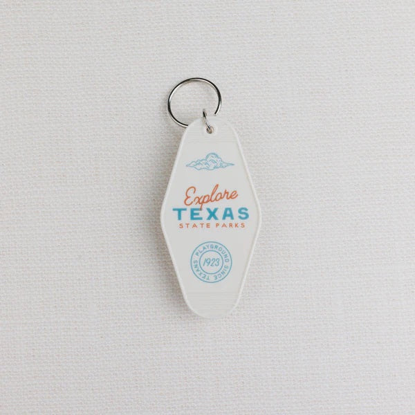 Texas State Parks Keychain