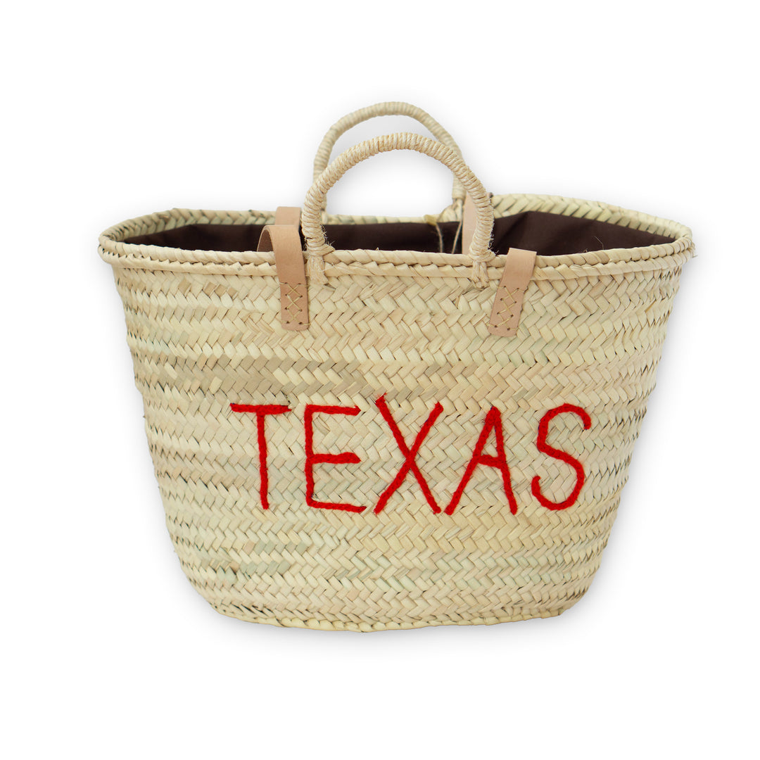 Texas Woven Palm Bag
