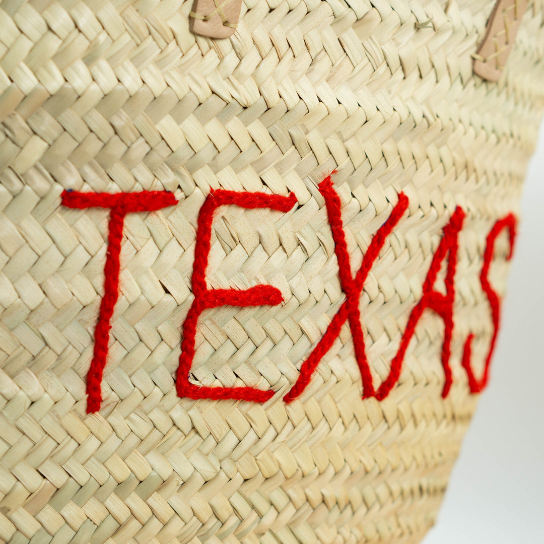 Texas Woven Palm Bag