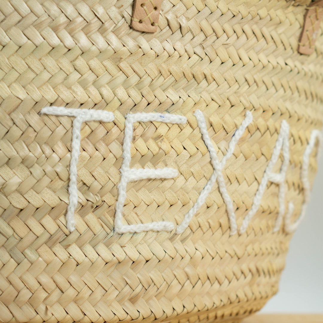 Texas Woven Palm Bag