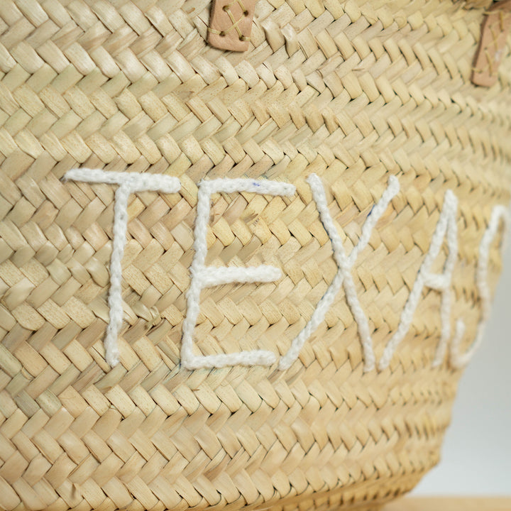 Texas Woven Palm Bag