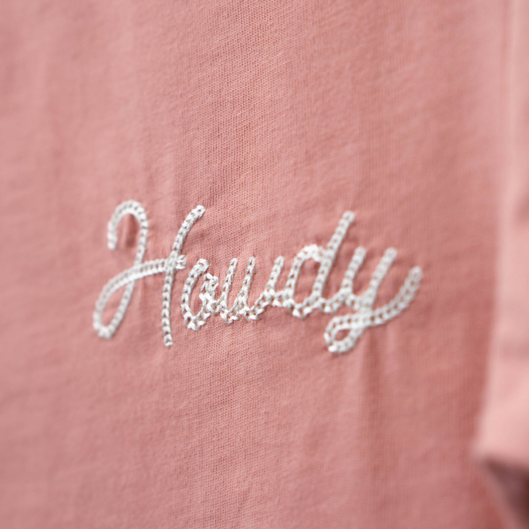 Toddler Howdy Vintage Ringer T-Shirt