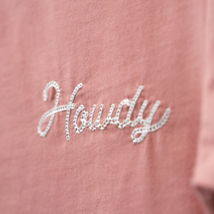 Toddler Howdy Vintage Ringer T-Shirt