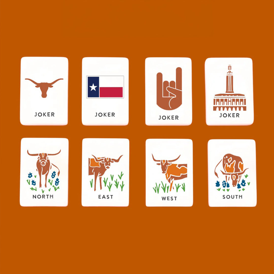 University of Texas Mahjong Tiles