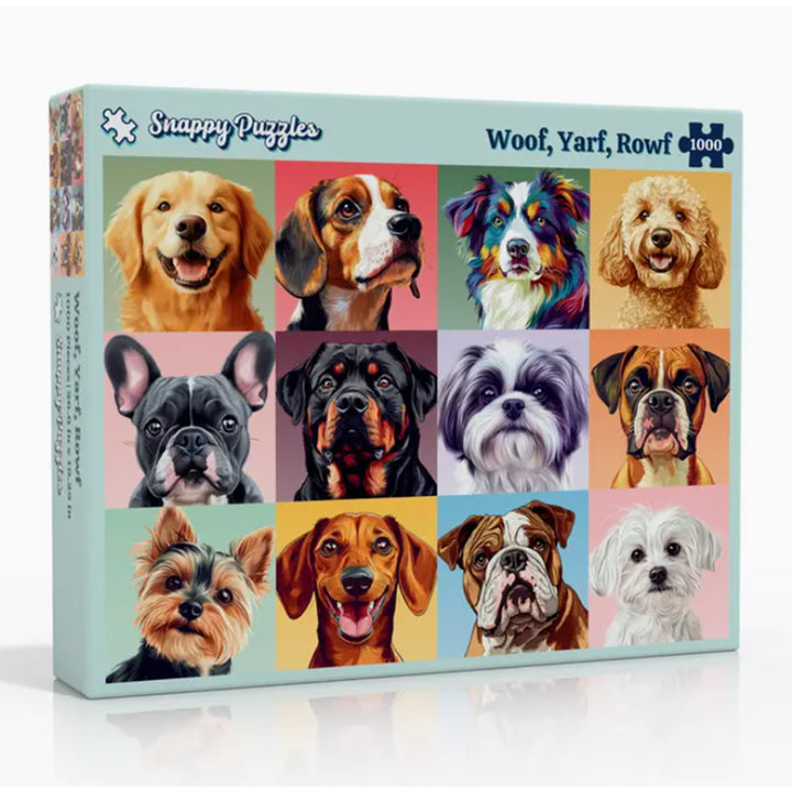 Woof Yarf Rowf Puzzle 1000pc