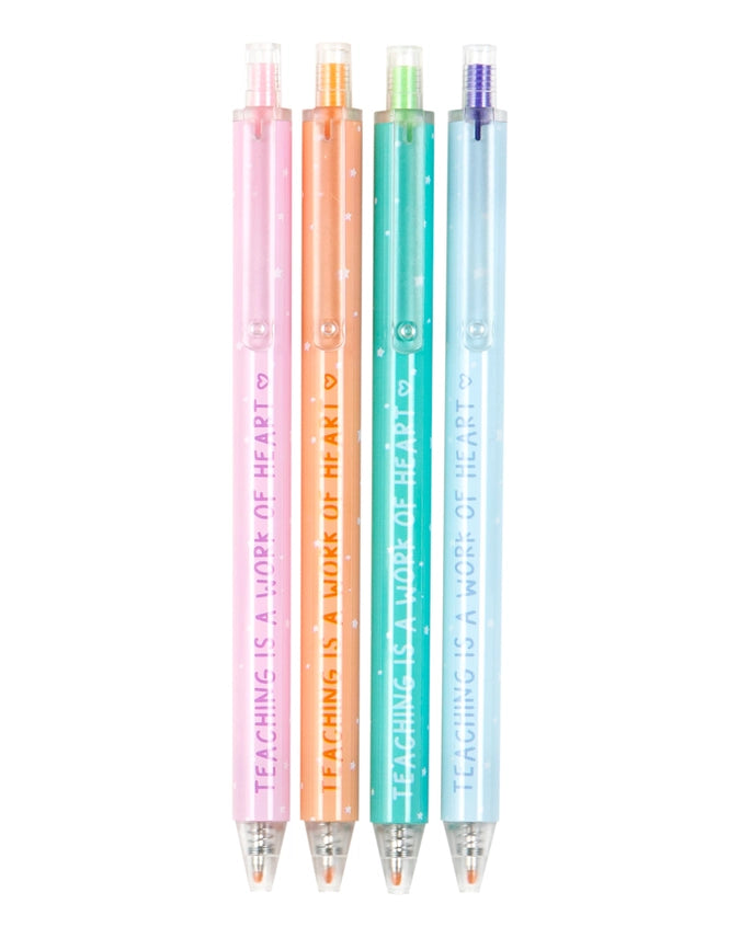 Teaching Is A Work Of Heart Pen Set #483713
