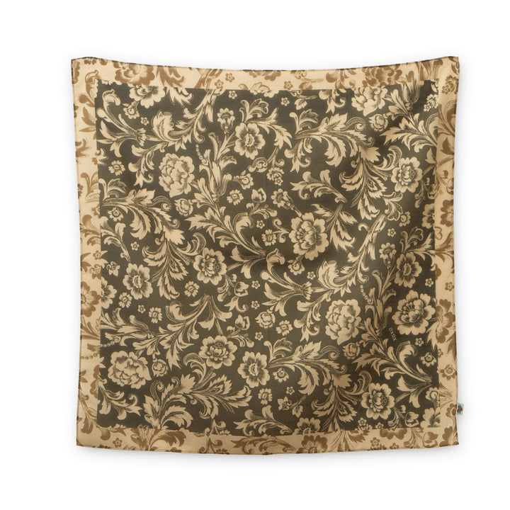 Saddle Flowers Shorty Scarf #5-43