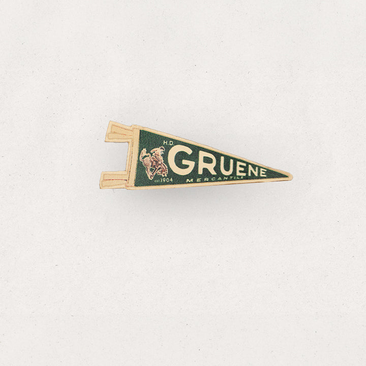 Merc Rodeo Poster Leather Pennant Pin #9-10P