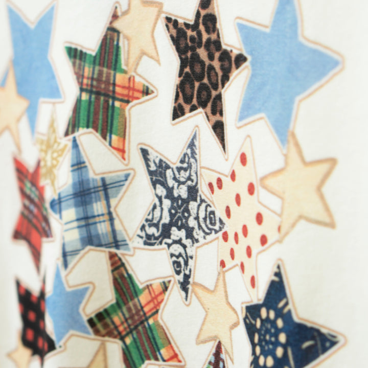 Patchwork Stars Boxy T-Shirt