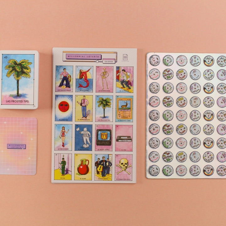 Millennial Lotería: Y2K Edition