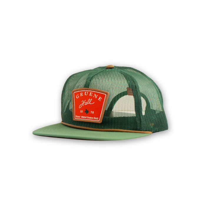 Youth Staunch x Gruene Hall Logo Patch Full Mesh Cap